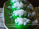 Kuih Kosui (Asian Rice Cakes with Screwpine Leaves Flavour)