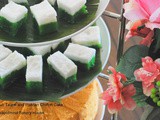 Kuih Talam and Pandan Chiffon Cake