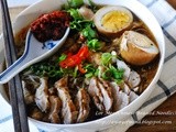 Lor Mee in Balsamic Vinegar (Chinese Braised Noodles) 卤面