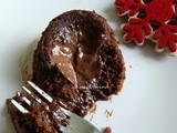 Merry Christmas! Molten Chocolate Lava Cake