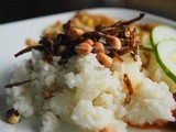 Nasi Lemak with Sambal (Coconut Rice with Chili)