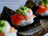 Open Sushi~ Avocado Prawn Salmon (aff Japan)
