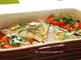 Oven baked Barramundi: Asian Seabass