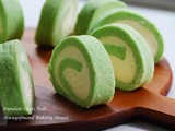 Pandan Swiss Roll 香兰蛋糕卷