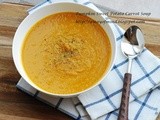 Pumpkin Sweet Potato Carrot Soup