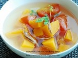 Pumpkin Tomato Anchovy Soup