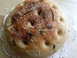 Rosemary Focaccia: 65C Tangzhong Method