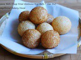 Sesame Balls (Deep Fried Glutinous Rice Balls / Jian Dui)