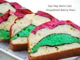 Topo Map Butter Cake