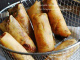 Vegetable Spring Rolls 春卷