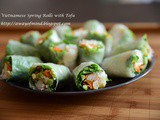 Vietnamese Spring Rolls with Tofu