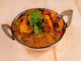 Andhra Prawn Curry (Royyala Pulusu)