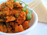 Bread Peas Masala