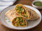 Broccoli Kathi Roll