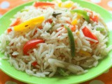 Capsicum Fried Rice
