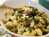 Cauliflower Chickpeas Salad