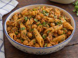 Chana Masala Pasta