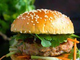 Chicken Satay Burger