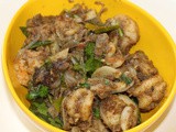 Eral Milagu Varuval (Prawn Pepper Fry)