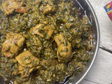Lamb with Spinach