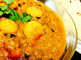 Mangodi and Tomato Curry
