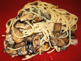 Mushroom Carbonara