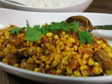 Mushroom Corn Masala