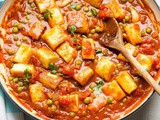 Paneer and Corn Jalfrezi