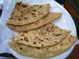 Paneer Capsicum Paratha