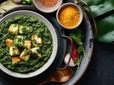 Paneer with Spinach