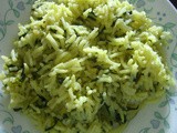 Paruppu Keerai Pulao