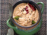 Peanut Chutney (Groundnut Chutney)