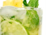 Pineapple Mint Sparkler