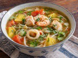 Pineapple Seafood Soup