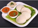 Plain Idli with Homemade Batter