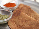 Ragi Dosa (Ragi Dosai)