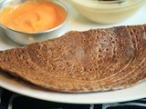 Ragi Sweet Dosa