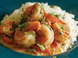 Shrimps with Tomato and Coconut Milk