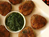 Spinach and Potato Cutlet