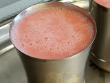 Strawberry Rose Lassi