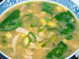 Sweet Corn Chicken Soup