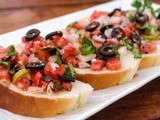 Tomato and Basil Bruschetta