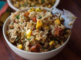 Tomato Corn Pulao