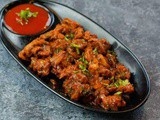 Vegetable Balls in Hot Garlic Sauce