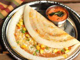 Vegetable Dosa