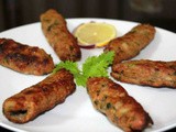 Vegetarian Seekh Kebab