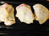 Yogurt Marinated Chicken Thighs