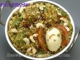 Kerala style egg biryani