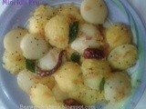 Mini idli fry ( kids special)