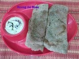 Moong dal dosa